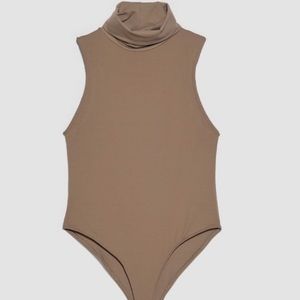 ZARA Stretch Turtleneck Bodysuit